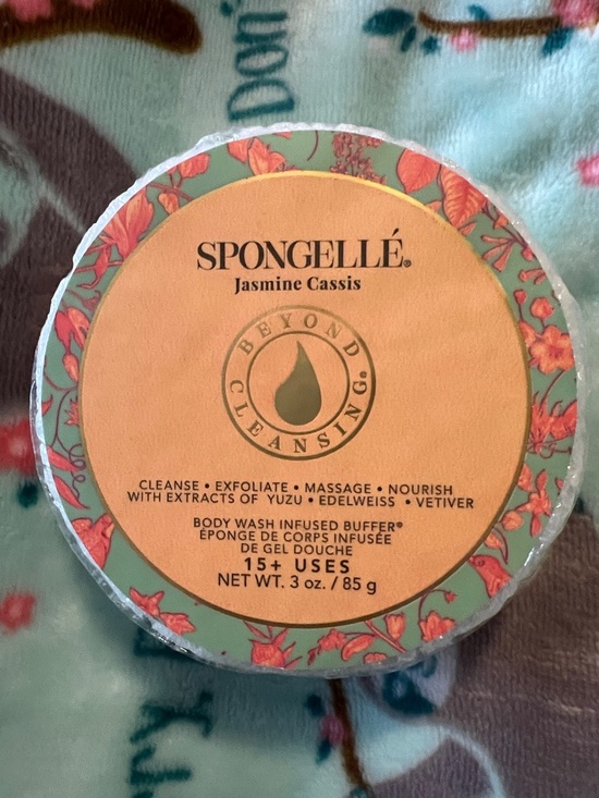 Spongelle Other - 2/$26 Spongellé Jasmine Cassis Body Wash Infused Buffer - Coral & Green